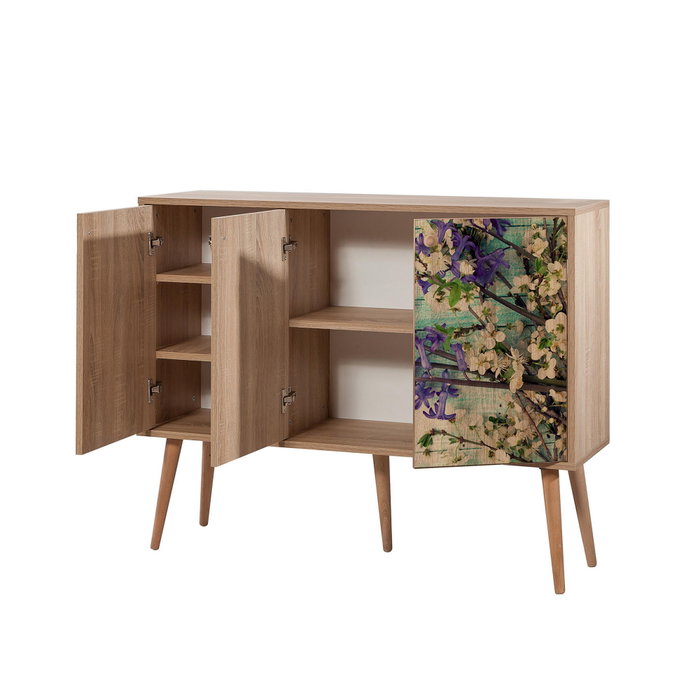 Hanah Home Consola Mega - 727 Roble Sonoma